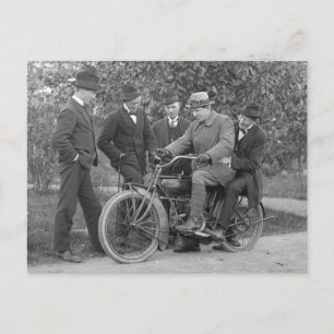 Carte Postale Vieux moto photo Vintage