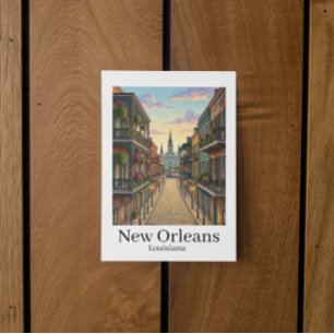 Carte Postale Vieux New Orleans Quartier Français de Louisiane