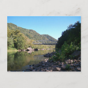 Carte Postale Vieux nouveau pont de George de rivière