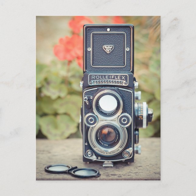 Carte Postale Vieux objectif jumeau (Devant)