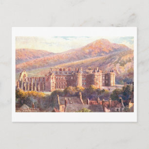 Carte Postale Vieux palais de Holyrood à Édimbourg, Écosse,