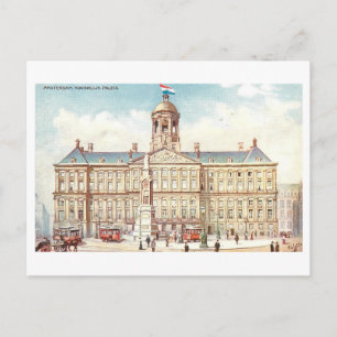 Carte Postale Vieux Palais Royal, Amsterdam