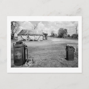 Carte Postale Vieux Pompes à gaz