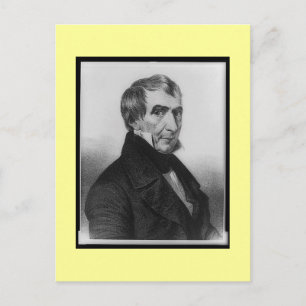 Carte Postale Vieux portrait, William Henry Harrison