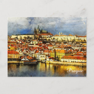 Carte Postale Vieux Prague (Praha) de Bridge Tower
