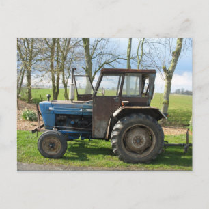Carte postale Vieux Tracteur
