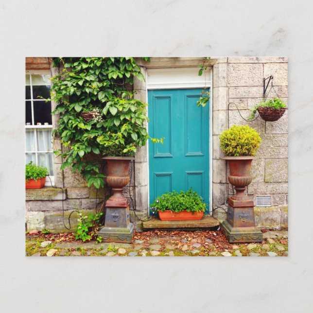 Carte Postale Vieux, traditionnel écossais (Devant)