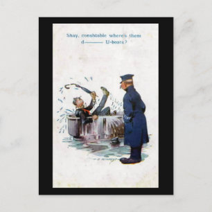 Carte postale Vieux - U-Boats