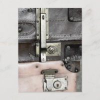 Carte postale Vieux valises
