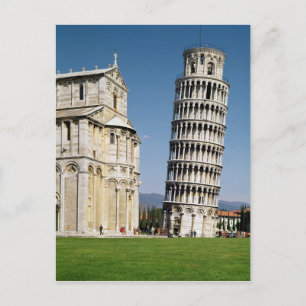 Carte Postale View of the Leaning Tower
