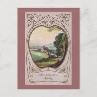 Vignette Art Nouveau Anniversaire