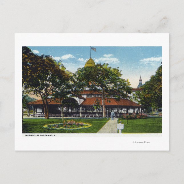 Carte Postale Vignoble de Martha, Vue du méthodiste (Devant)