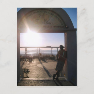 Carte Postale Vignobles SantoWines