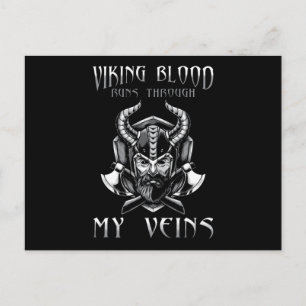 Carte Postale Viking Blood