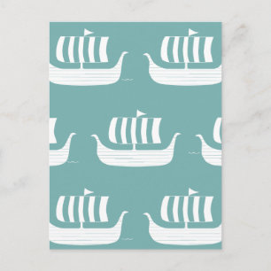 Carte postale Viking ships