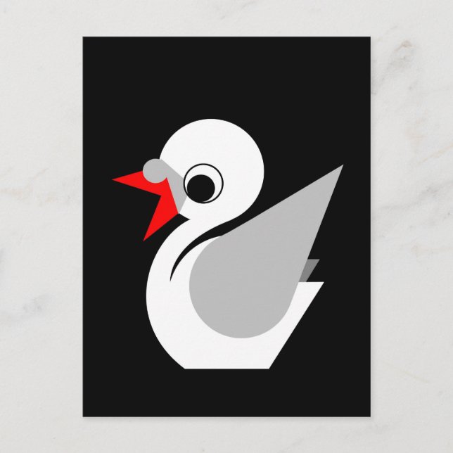 Carte Postale Vilain canard (Devant)