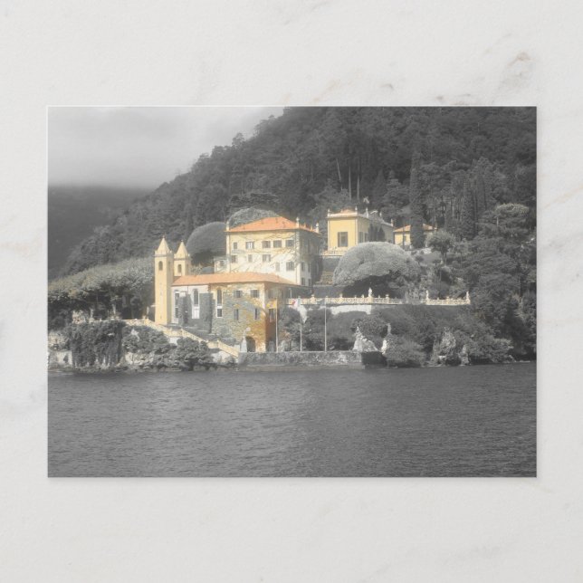 Carte Postale Villa Balbianello, Lac gomo (Devant)
