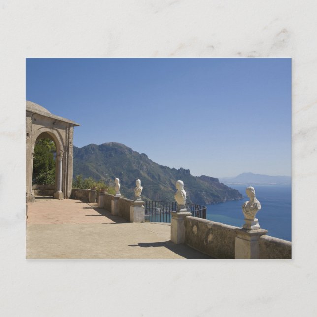 Carte Postale Villa Cimbrone, Ravello, Campanie, Italie (Devant)