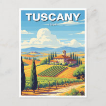 Villa italienne toscane vintage