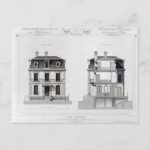 Carte Postale Villa Suburbaine, Premier Chasse à St. Cloud