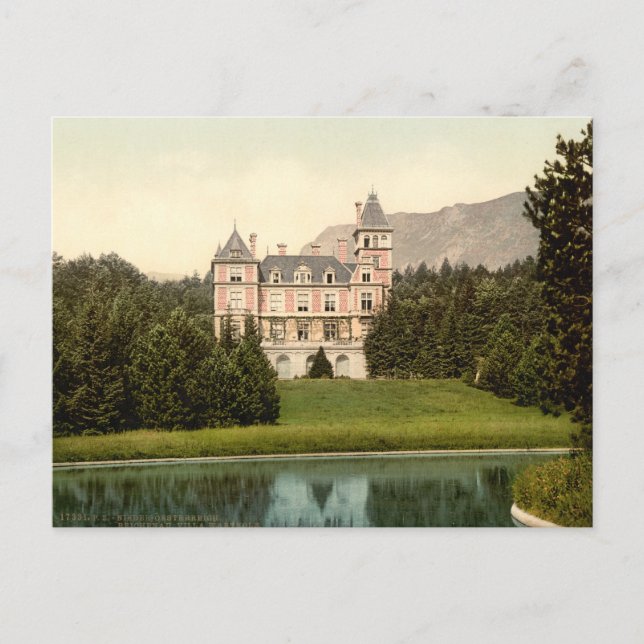 Carte Postale Villa Wartholz à Reichenau (Devant)