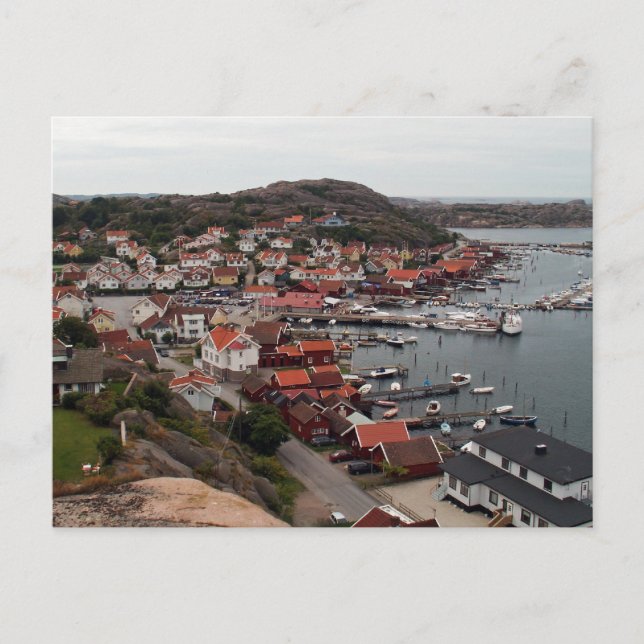 Carte Postale Village de Bovallstrand (Devant)