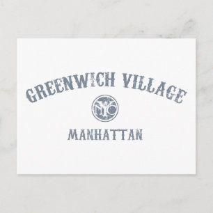 Carte Postale Village de Greenwich