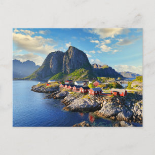 Carte Postale Village de pêcheurs de Hamnoy sur les îles Lofoten