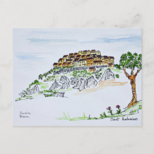 Carte Postale Village de Sant'Antonino   Corse, France