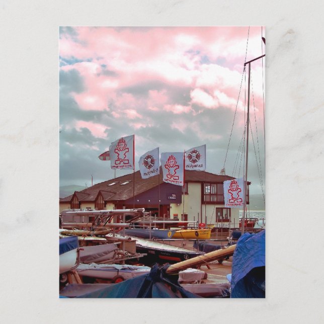 CARTE POSTALE VILLAGES DE WALES (Devant)