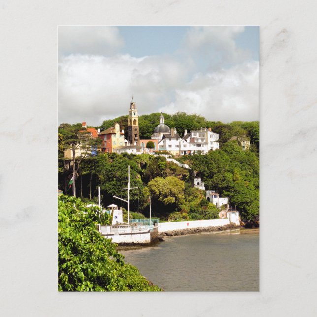 CARTE POSTALE VILLAGES DE WALES (Devant)