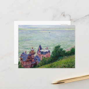 Carte Postale Villas à Trouville par Gustave Caillebotte