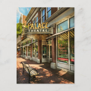 Carte Postale Ville - Corning NY - Le Théâtre Palace