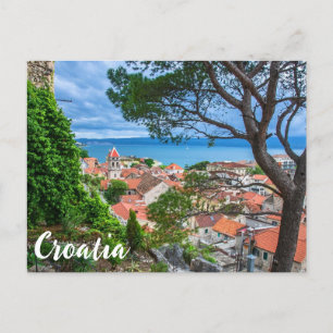 Carte Postale Ville croate d'Omis