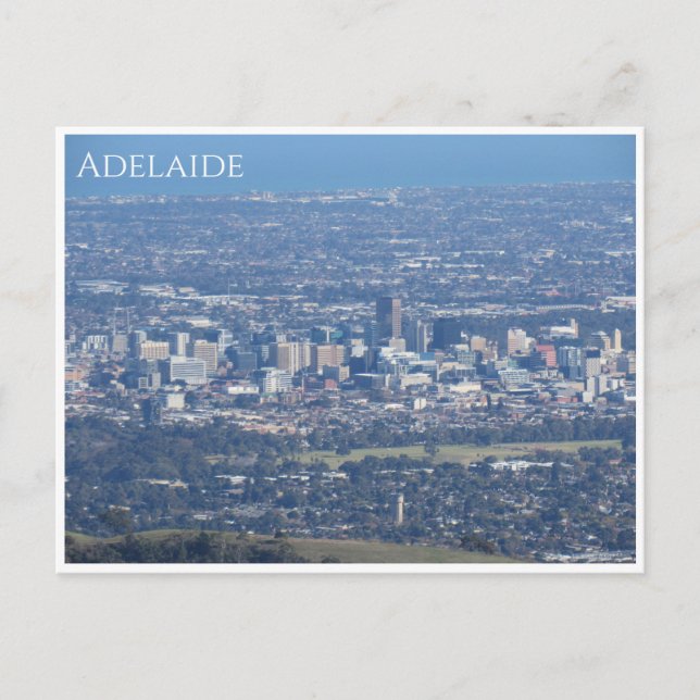 Carte Postale ville d'adelaide (Devant)