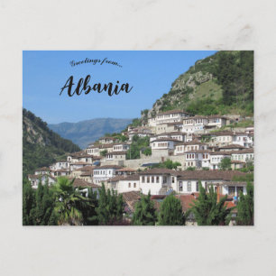 Carte Postale Ville de Berat aux mille fenêtres Albanie
