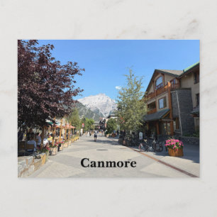 Carte Postale Ville de Canmore en Alberta Canada