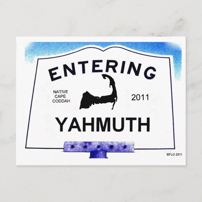 Carte Postale Ville de Cape Cod, Yahmuth (Yarmouth aux (Devant)