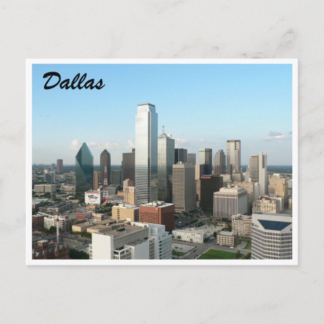 Carte Postale ville de dallas (Devant)