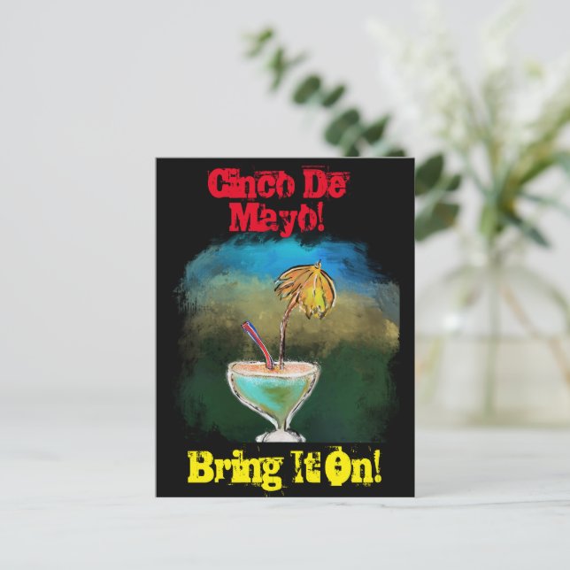 Carte Postale Ville de fête (Debout devant)