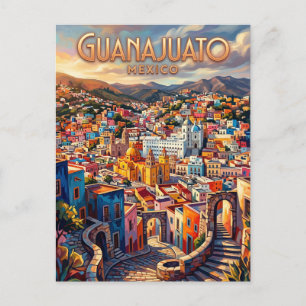 Carte Postale Ville de Guanajuato Mexique