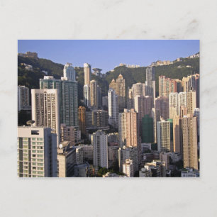 Carte Postale Ville de Hong Kong, Chine