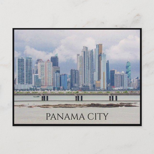 Carte Postale ville de Panama (Devant)