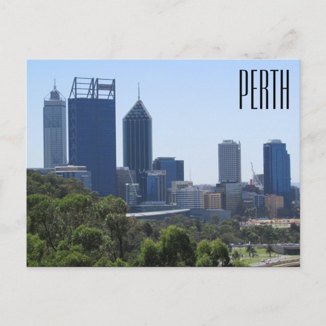 Carte Postale ville de perth (Devant)