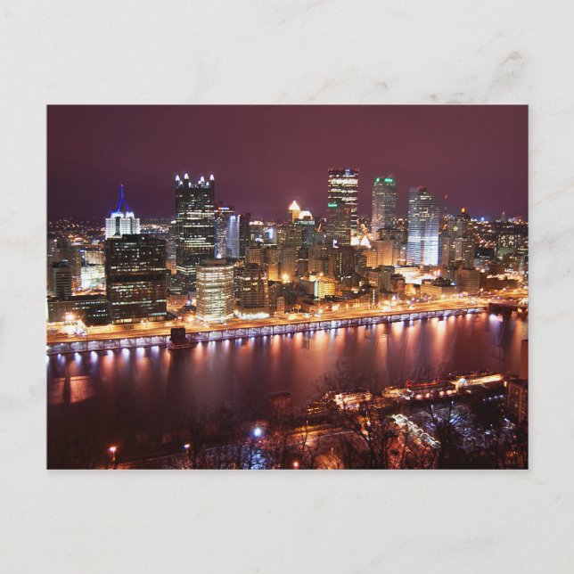 Carte Postale Ville de Pittsburgh (Devant)