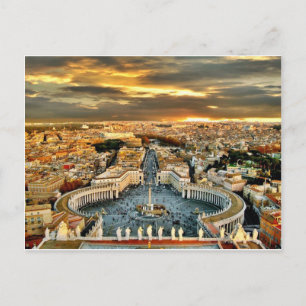 Carte Postale Ville de Rome