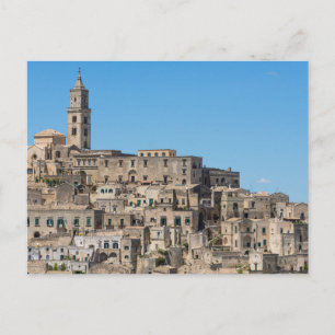 Carte Postale Ville de Sassi di Matera en Italie
