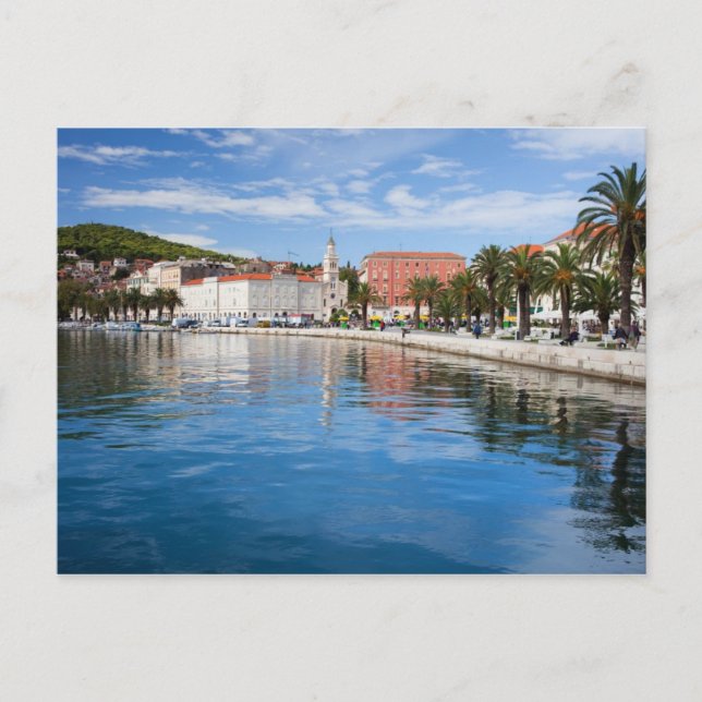 Carte Postale Ville de Split en Croatie (Devant)