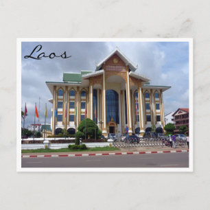 Carte Postale ville de vientiane