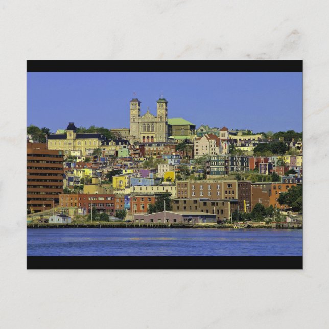 Carte Postale Ville des couleurs (Devant)